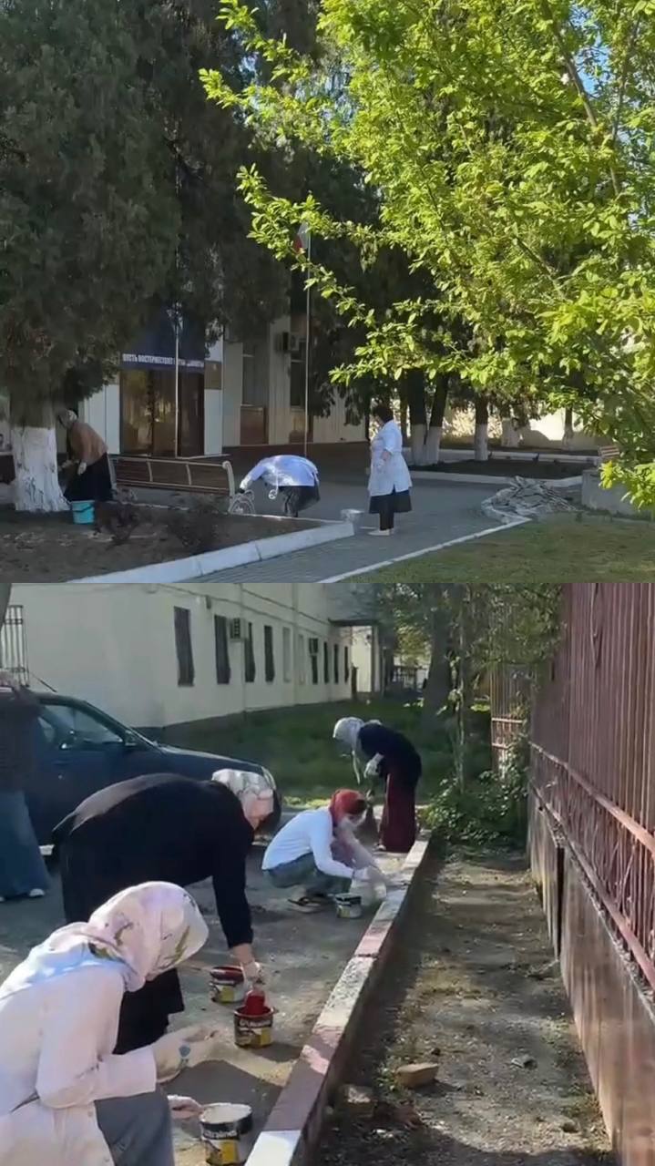 Работники Министерства природных ресурсов и охраны окружающей среды Чеченской Республики провели ЭКОсубботник «Весенний марафон чистоты»